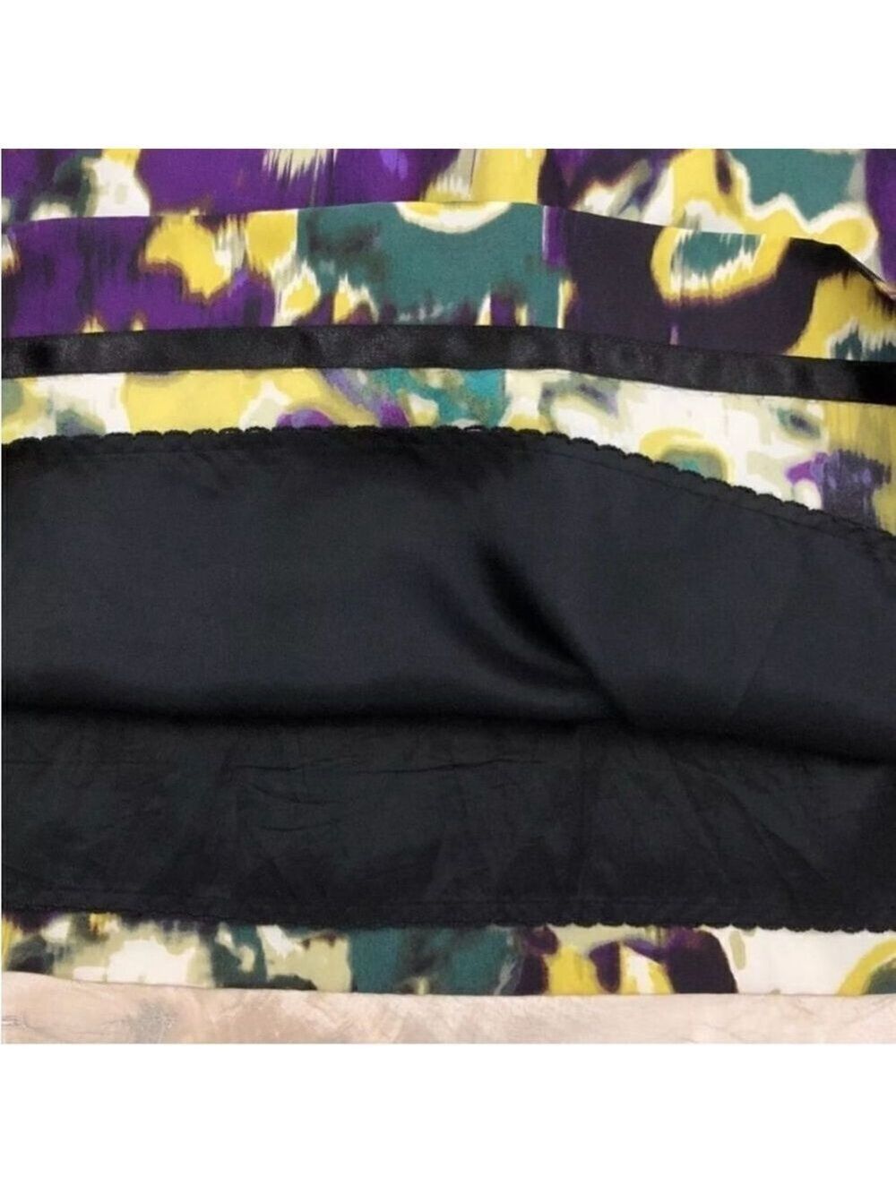 Anthropologie Purple and Yellow Floral Dress - Picture 6 of 13
